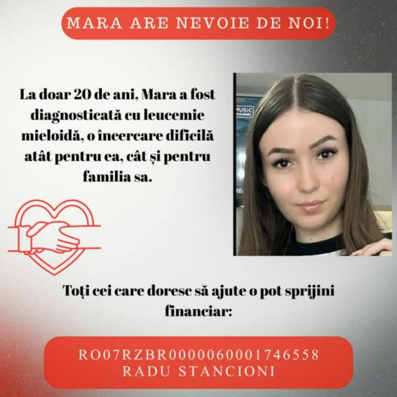 Mara  fiica unui salvator aradean  are nevoie de noi | imaginea 1