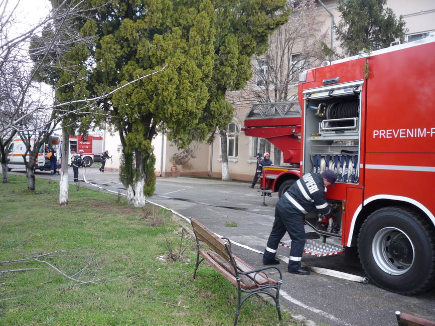 Simulare de incendiu la Colegiul  Ion Mincu | imaginea 2