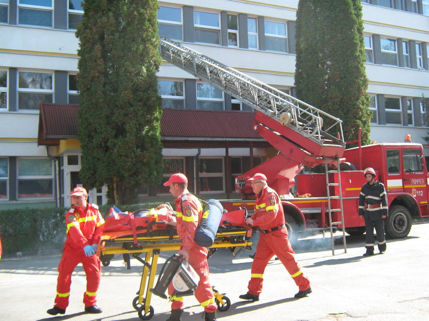 Incendiu la spital | imaginea 1