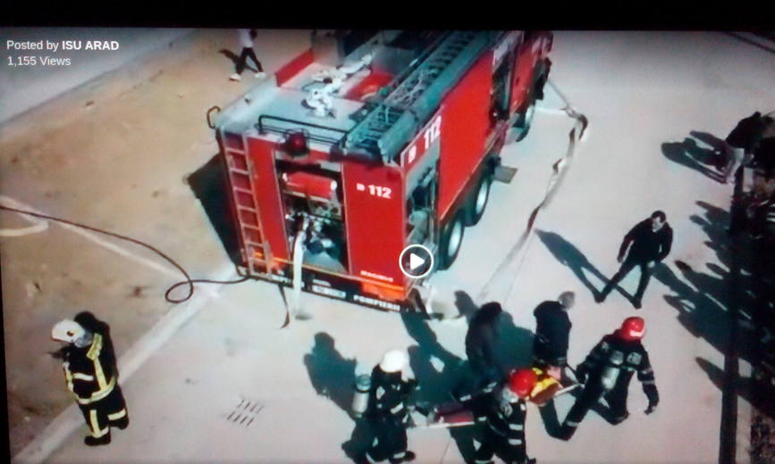 Incendiu cu victime surprinse in interiorul fabricii | imaginea 1