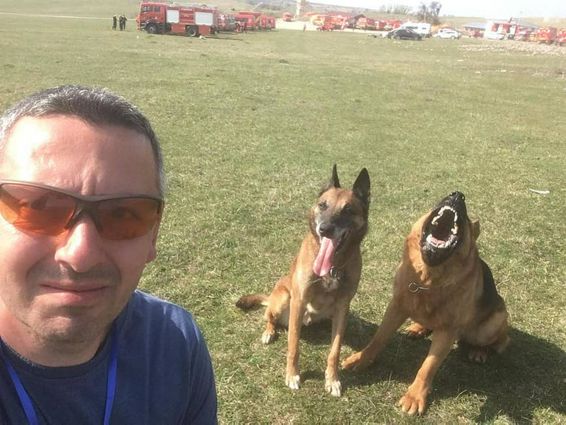 ISU Hunedoara reprezentat la exercitiul NATO de o echipa de cautare salvare canina | imaginea 1