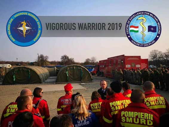 S a incheiat cel mai mare exercitiu NATO cu focus medical Vigorous WARRIOR 2019 | imaginea 1