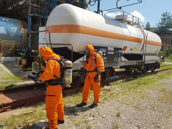 Accident pe amplasamentul S C Chimcomplex S A Onesti | imaginea 1
