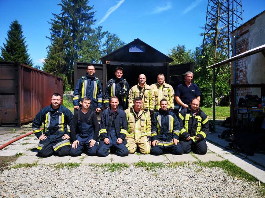 Poligonul de la Fagaras   locul in care pompierii invata sa   citeasca  focul | imaginea 1