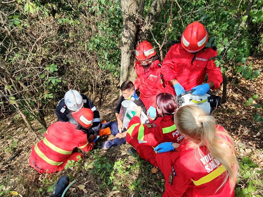 Incendiu la un fond forestier al Ocolului Silvic Magura Simleu Silvaniei | imaginea 1