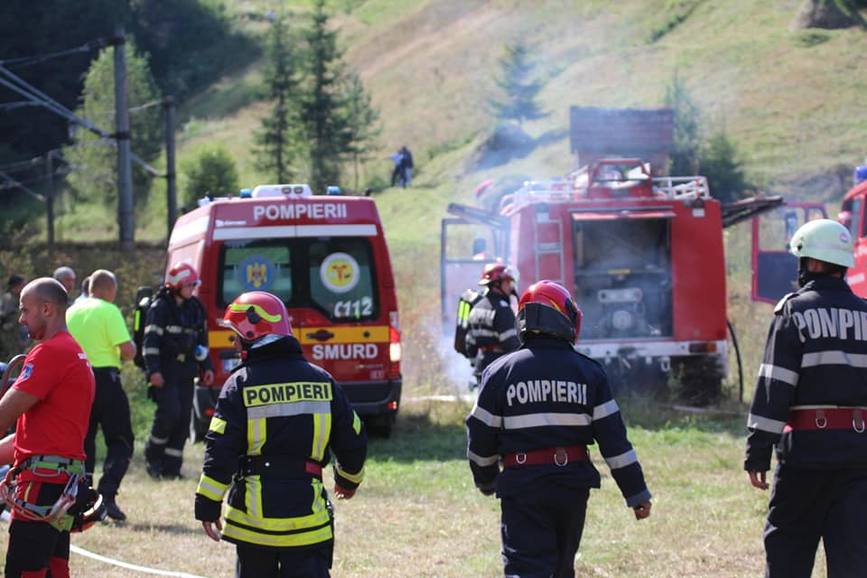 Accident feroviar cu victime multiple  urmat de incendiu | imaginea 1
