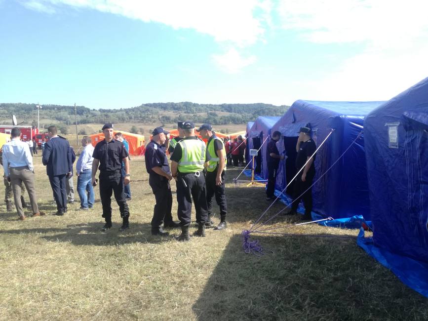 Amplu exercitiu de interventie in caz de inundatii pe raza comunei Cazanesti | imaginea 1