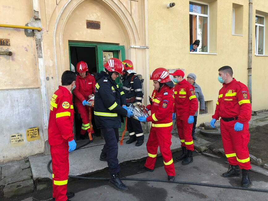 Au marcat  Ziua Protectiei Civile  printr un exercitiu de zi | imaginea 1