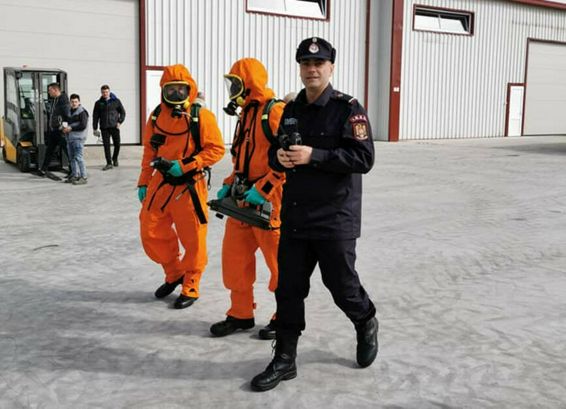 Incendiu si nor toxic exercitiu tactic la un operator economic | imaginea 1