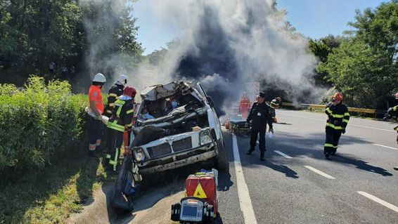 Accident cu victime multiple pe DN 1 F | imaginea 1