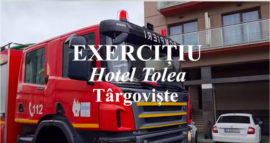 Incendiu izbucnit la subsolul unui hotel din Targoviste | imaginea 1