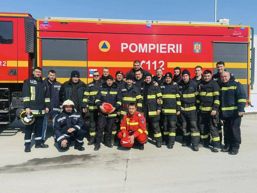 Incendiu la un complex comercial din Giurgiu | imaginea 1