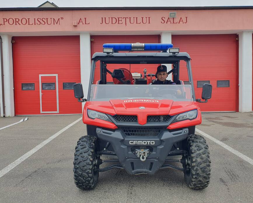 Pompier salajean la exercitiul international de protectie civila | imaginea 1