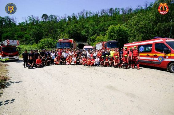 Accident in tunelul CFR dezafectat din Sighisoara | imaginea 1