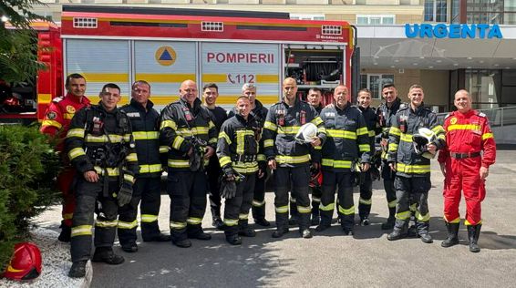 Incendiu la un spital din Brasov | imaginea 1