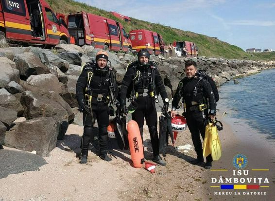 Scafandrii damboviteni in stagiu de pregatire | imaginea 1