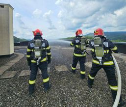 Incendiu in statiunea Sovata | imaginea 1