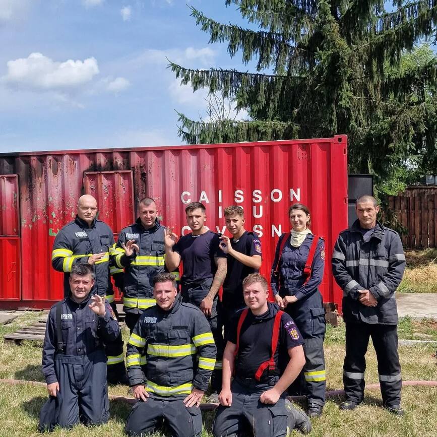 Se antreneaza din timp  pentru a interveni la timp | imaginea 1