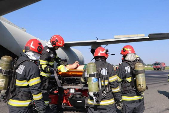 Scenariu critic  Accident aviatic major la Aeroportul Iasi | imaginea 1