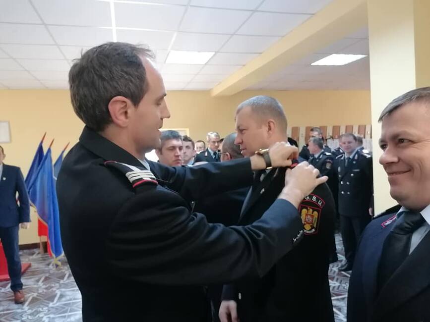 Avansari in grad cu ocazia sarbatoririi a 87 de ani de Protectie Civila | imaginea 1