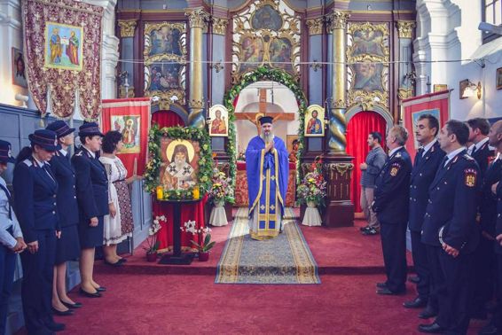 Hram la Sfanta Manastire Partos Pompierii si au cinstit Ocrotitorul | imaginea 1