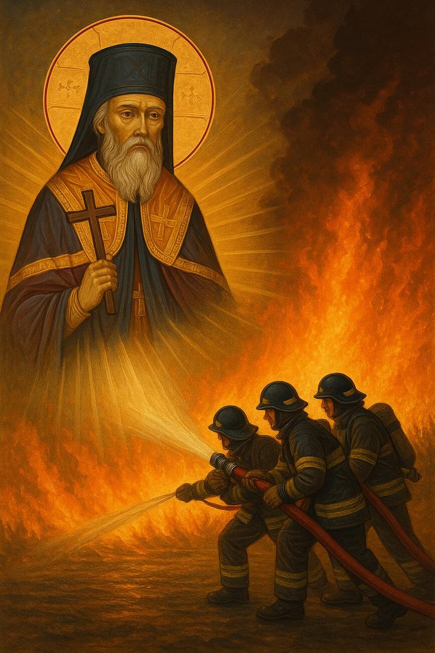 Sfantul Iosif cel Nou de la Partos   scut si icoana vie pentru cavalerii anonimi ai frontului incandescent | imaginea 1