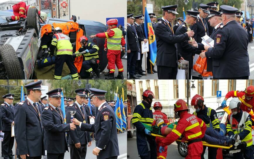 Lotul ISU  Basarab I  Dambovita  vicecampion national la  Descarcerarea din autovehicule | imaginea 1