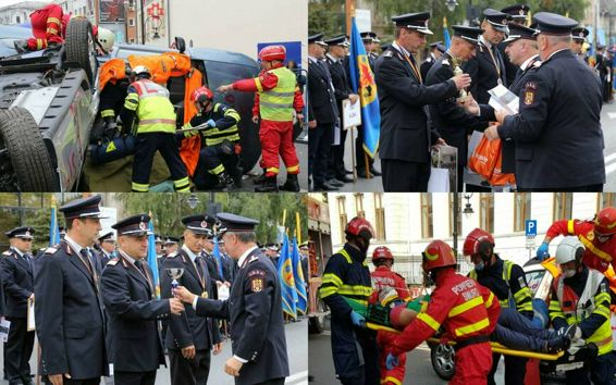 Lotul ISU Basarab I Dambovita vicecampion national la Descarcerarea din autovehicule | imaginea 1