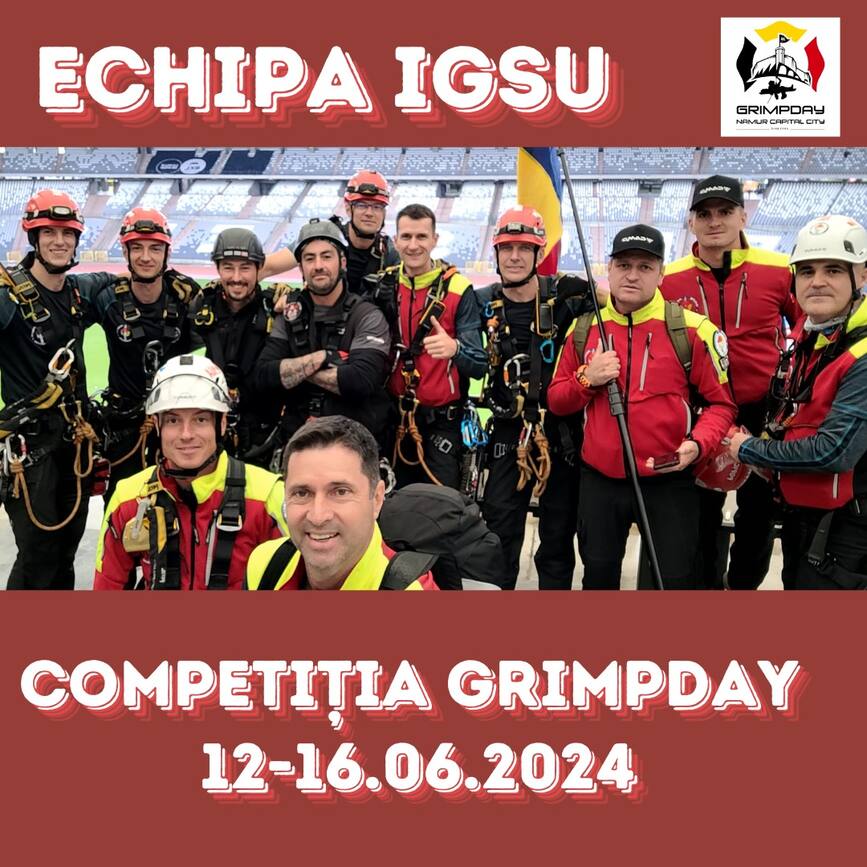 Lotul IGSU  pe podium la Competitia Internationala GrimpDay 2024 | imaginea 1