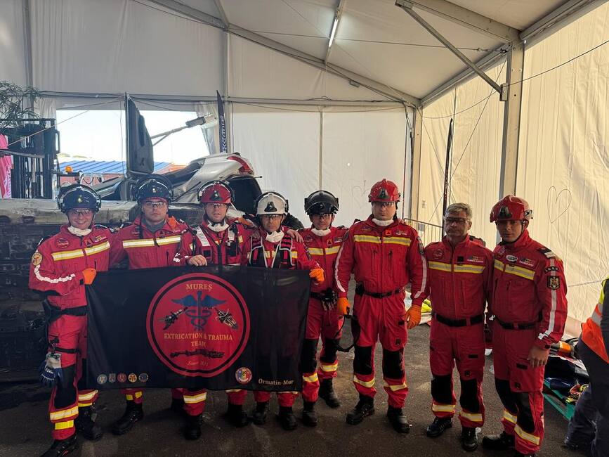 Echipa ISU Mures a participat la World Rescue Challenge 2024 | imaginea 2