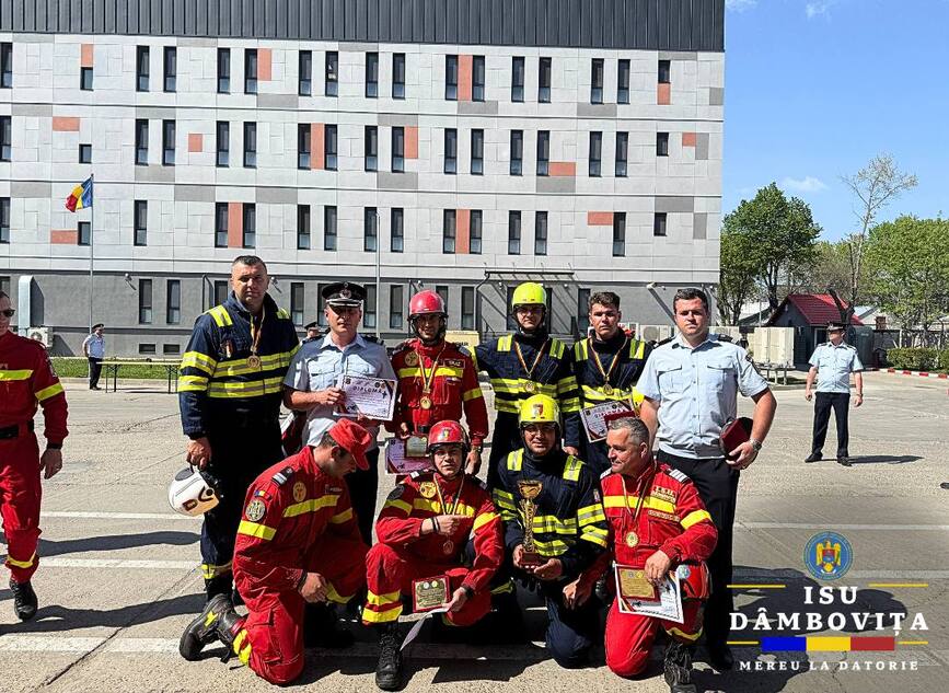 Carpathian Bears Dambovita  pe primul loc la competitia de descarcerare | imaginea 1