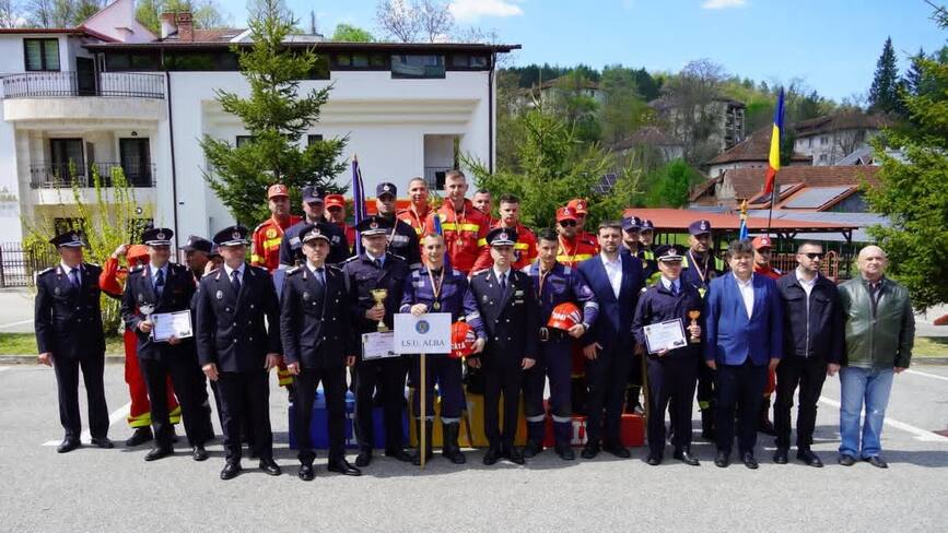 Pompierii timiseni  pe podium la Competitia Nationala | imaginea 1