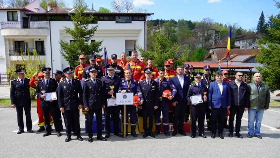Pompierii timiseni  pe podium la Competitia Nationala | imaginea 1