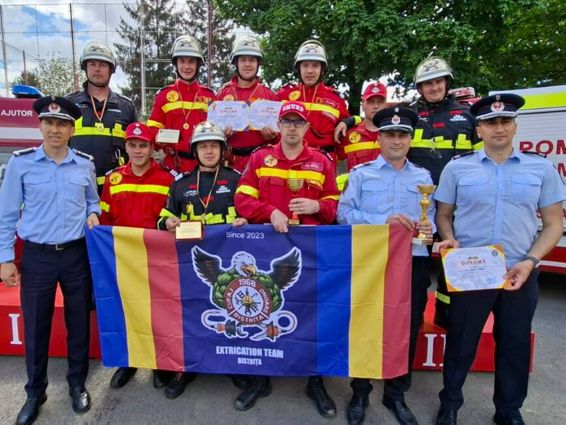 Echipa ISU Bistrita Nasaud  pe podium la etapa zonala | imaginea 1