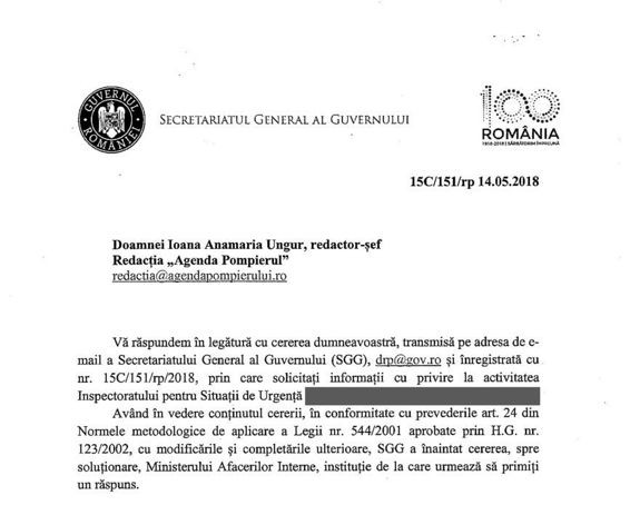 Un prim raspuns la intrebarile Agendei Pompierului | imaginea 1