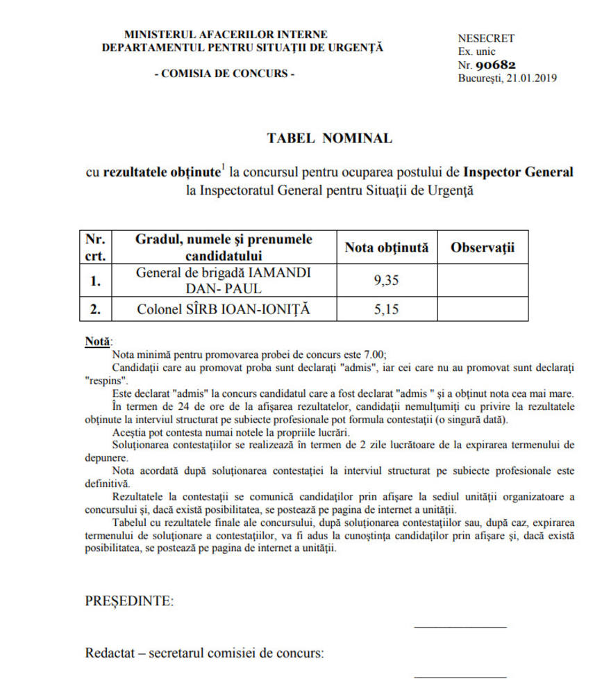 Vor avea pompierii inspector general | imaginea 1