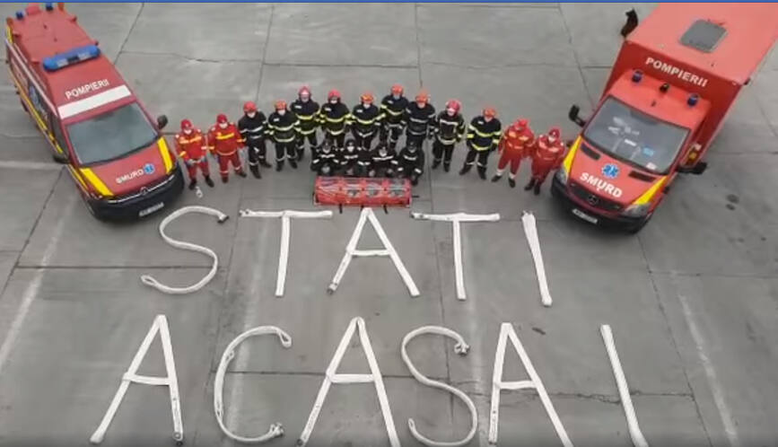 Pompier militar infectat cu SARS CoV 2  in stare grava | imaginea 1