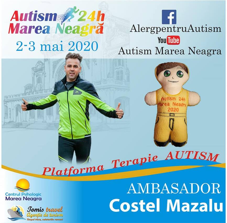 Plutonier adjutant Costel Mazalu a alergat 147 km pentru copiii cu autism | imaginea 1