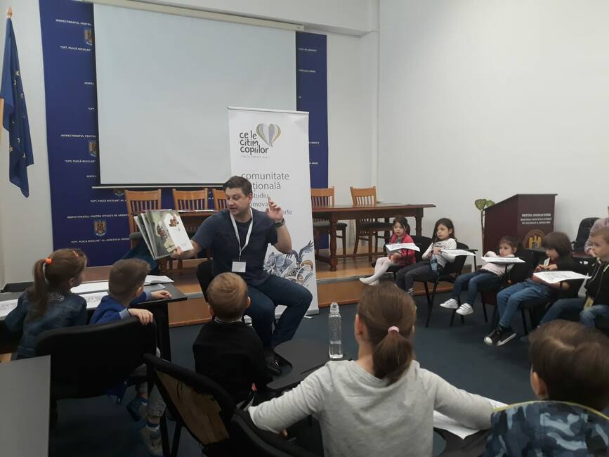 Atelier de lectura pentru copii    Vreau s  fiu pompier | imaginea 1