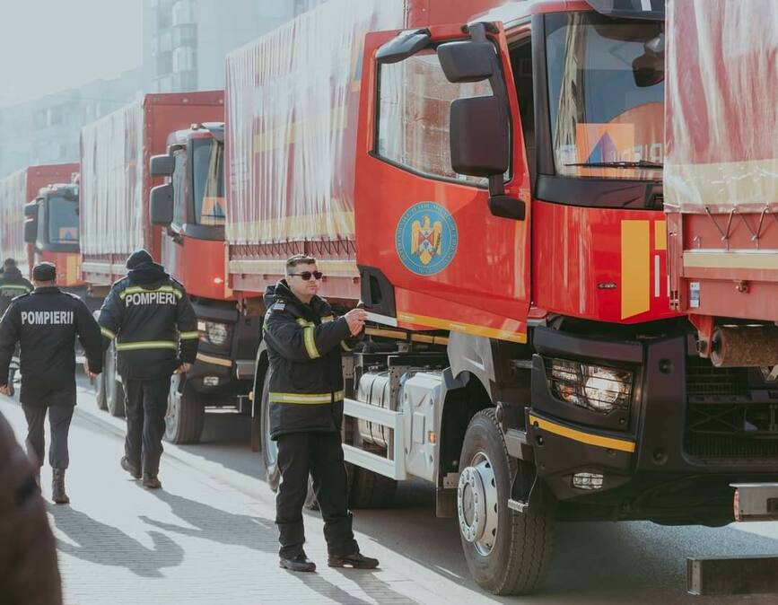 Un nou convoi cu produse donate de ieseni a plecat spre Vama Siret | imaginea 1