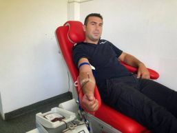 Actiuni de donare de sange sustinute de pompierii giurgiuveni | imaginea 1
