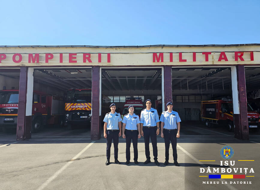 Patru studenti in practica la ISU Dambovita | imaginea 1