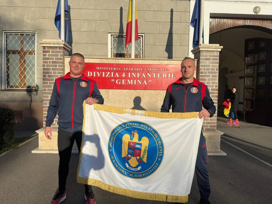 Pompierii clujeni au alergat la Stafeta Veteranilor Invictus | imaginea 1