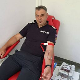 Pompierii giurgiuveni   donatori de sange | imaginea 1