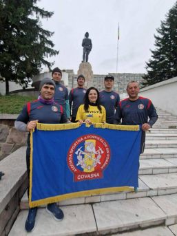 Pompierii covasneni duc mai departe Stafeta Veteranilor Invictus | imaginea 1