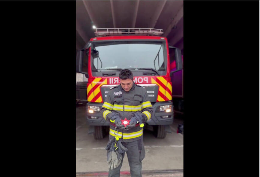 De Sarbatori  in subunitatile de pompieri | imaginea 1