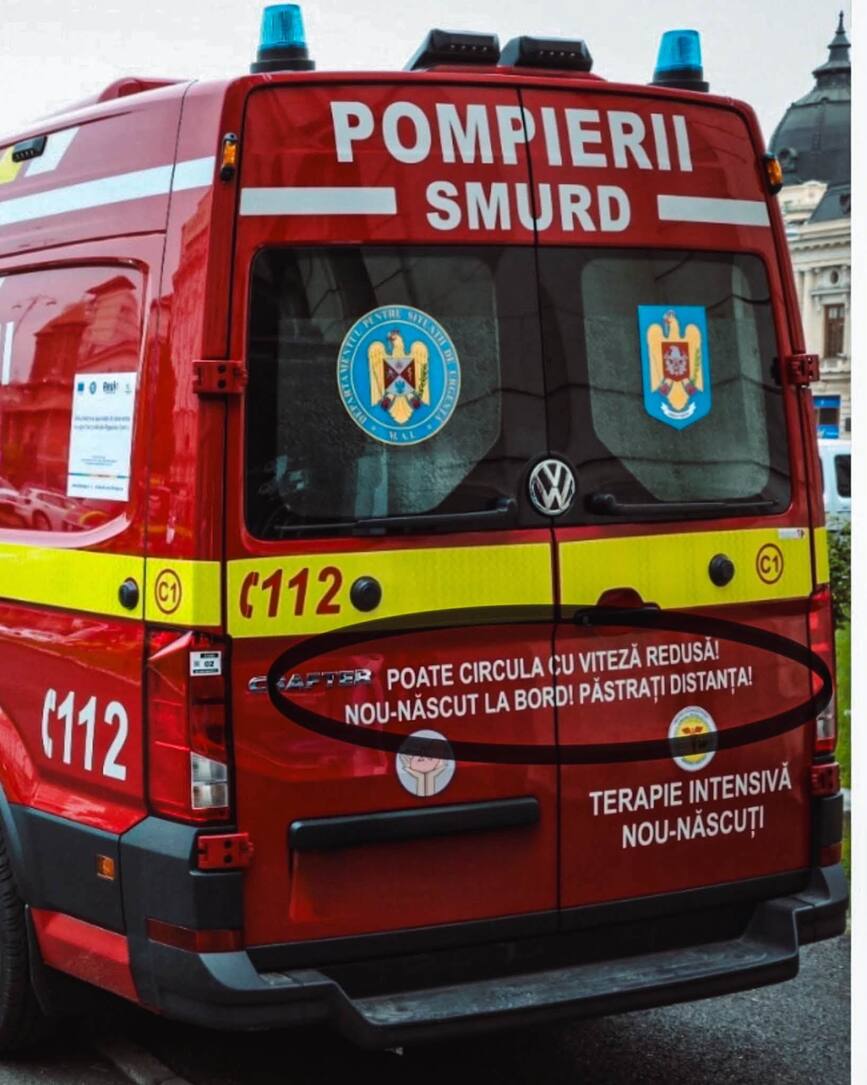 Gandul unui sofer SMURD pentru soferii nervosi din trafic | imaginea 1