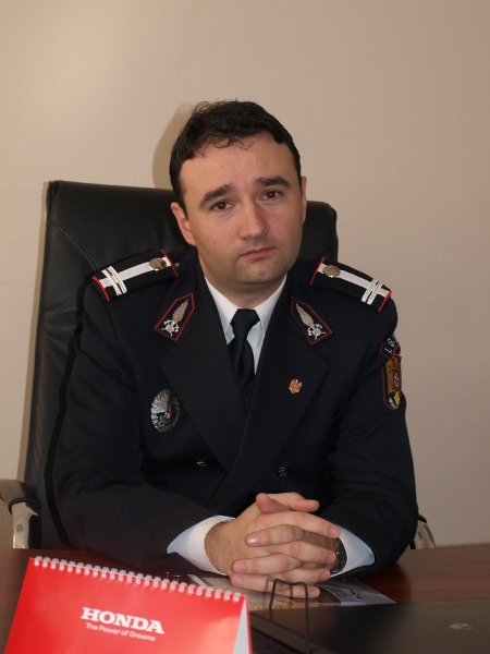 Lt.col.Sorin Mihai CABA - împuternicit Inspector Şef al ISU "Crișana" al județului Bihor