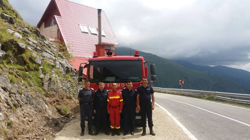 Punct de lucru temporar pe Transfagarasan | imaginea 1