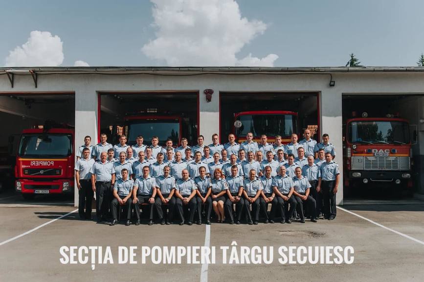 44 de ani de la infiintarea Companiei de Pompieri Targu Secuiesc | imaginea 1